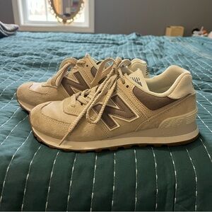 New Balance Beige Sneakers